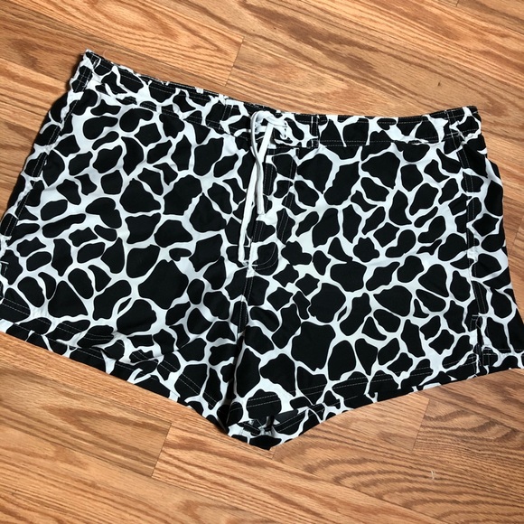 Betty West Pants - Betty West Beach Wear COW print shorts